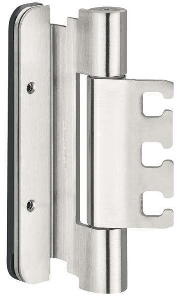 Objekttürband Edelstahl matt VX 7939/160 für gefälzte Objekttüren bis 200 kg Simonswerk mit Stiftsicherung